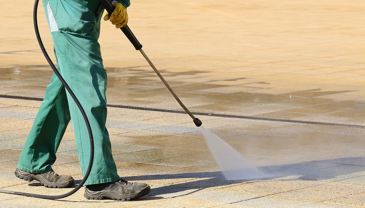 Concrete Pressure Washing